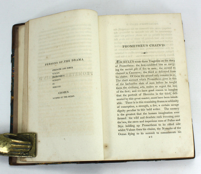 The Tragedies of Aeschylus, Translated by R. Potter, 1809