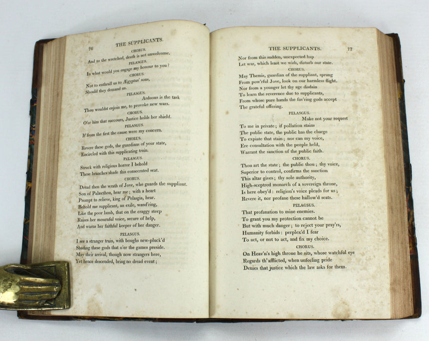 The Tragedies of Aeschylus, Translated by R. Potter, 1809
