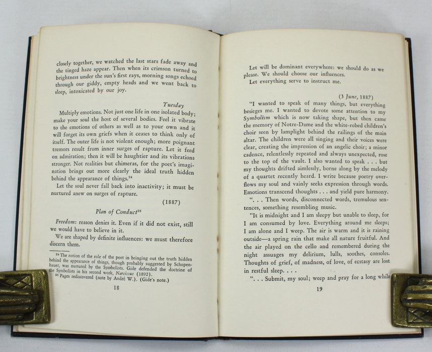 The White Notebook, Andre Gide, 1964