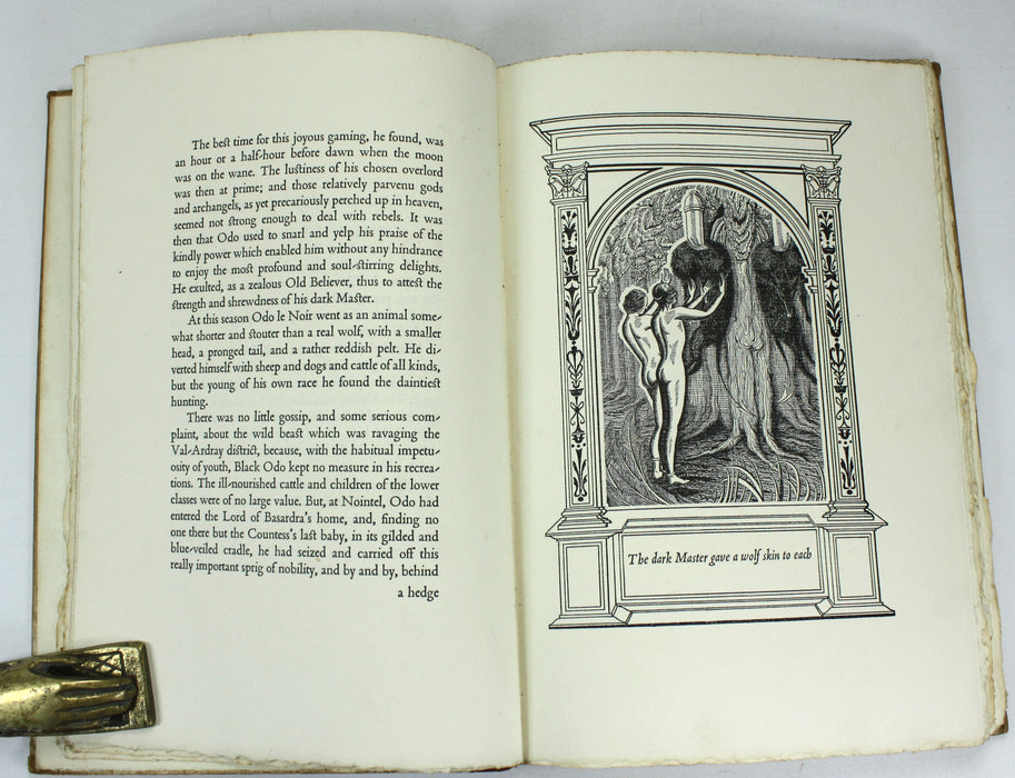 The White Robe; A Saint's Summary, James Branch Cabell, 1928, Limited edition. Illustrated by Robert E. Locher