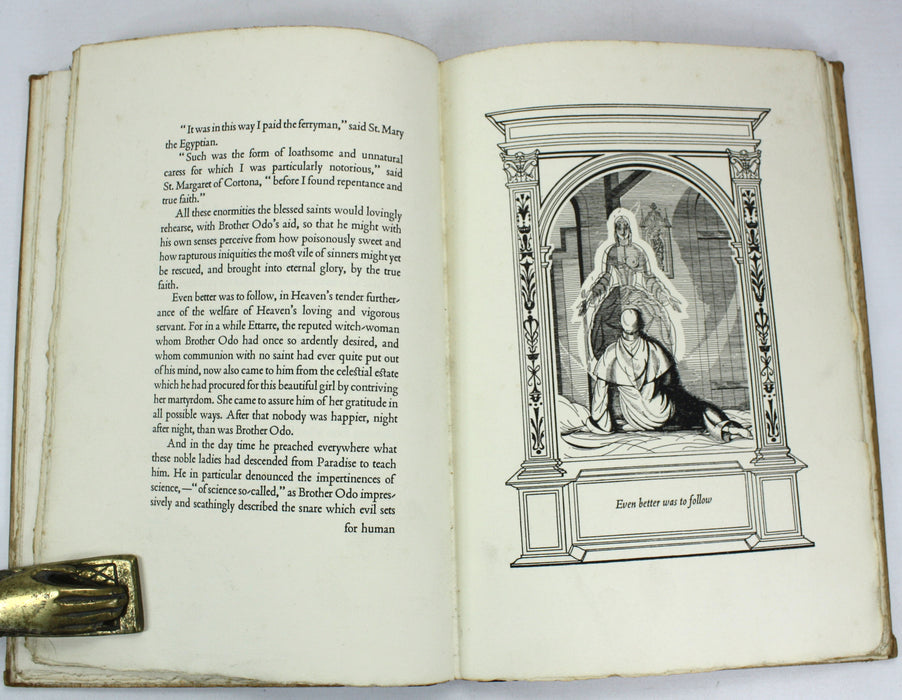 The White Robe; A Saint's Summary, James Branch Cabell, 1928, Limited edition. Illustrated by Robert E. Locher