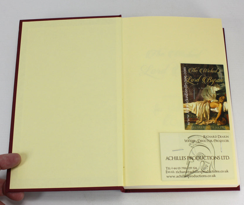 The Wicked Lord Byron, Richard Deakin, 2018, Signed