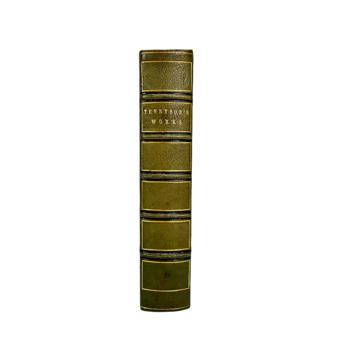 The Works of Alfred Tennyson, Poet Laureate, Macmillan 1894, Interesting India Provenance