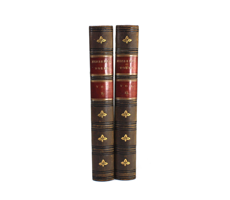The Works of George Herbert in Prose and Verse, Bell and Daldy, 1859, 2 Volume Set