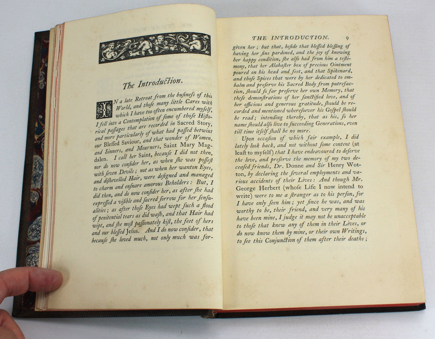 The Works of George Herbert in Prose and Verse, Bell and Daldy, 1859, 2 Volume Set