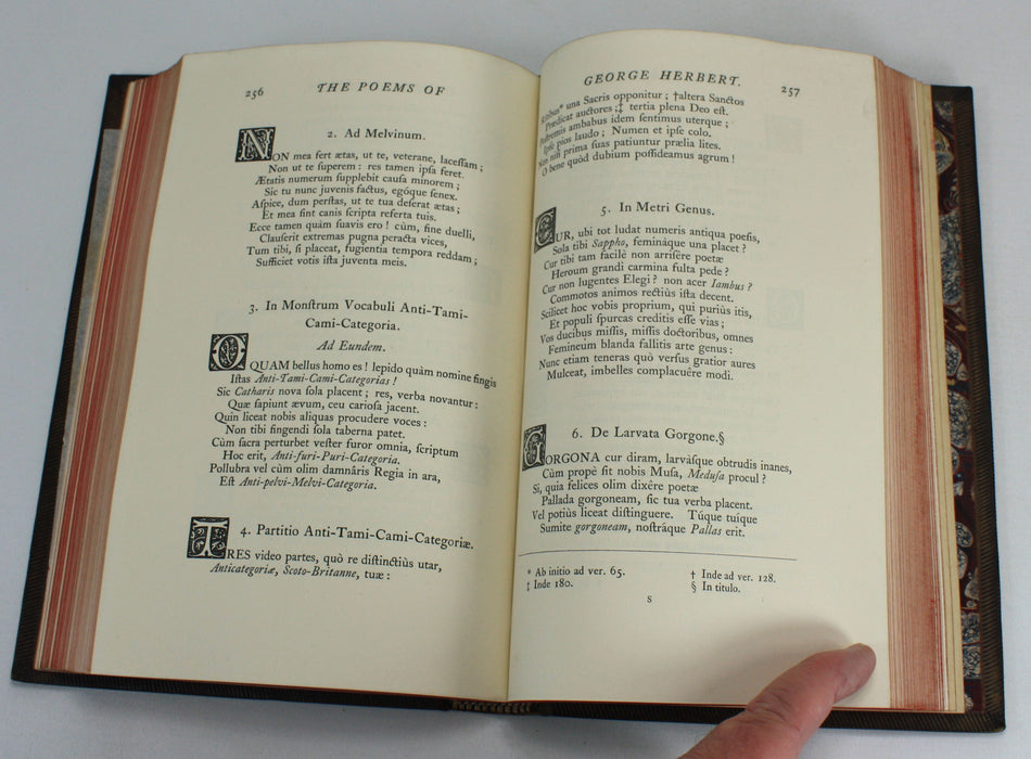 The Works of George Herbert in Prose and Verse, Bell and Daldy, 1859, 2 Volume Set