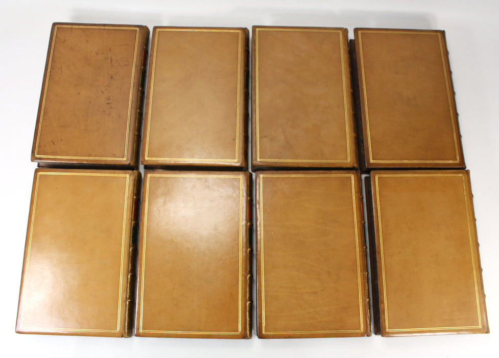 The Works of John Milton in Verse and Prose, Rev. John Mitford, 1863. 8 Volumes complete.