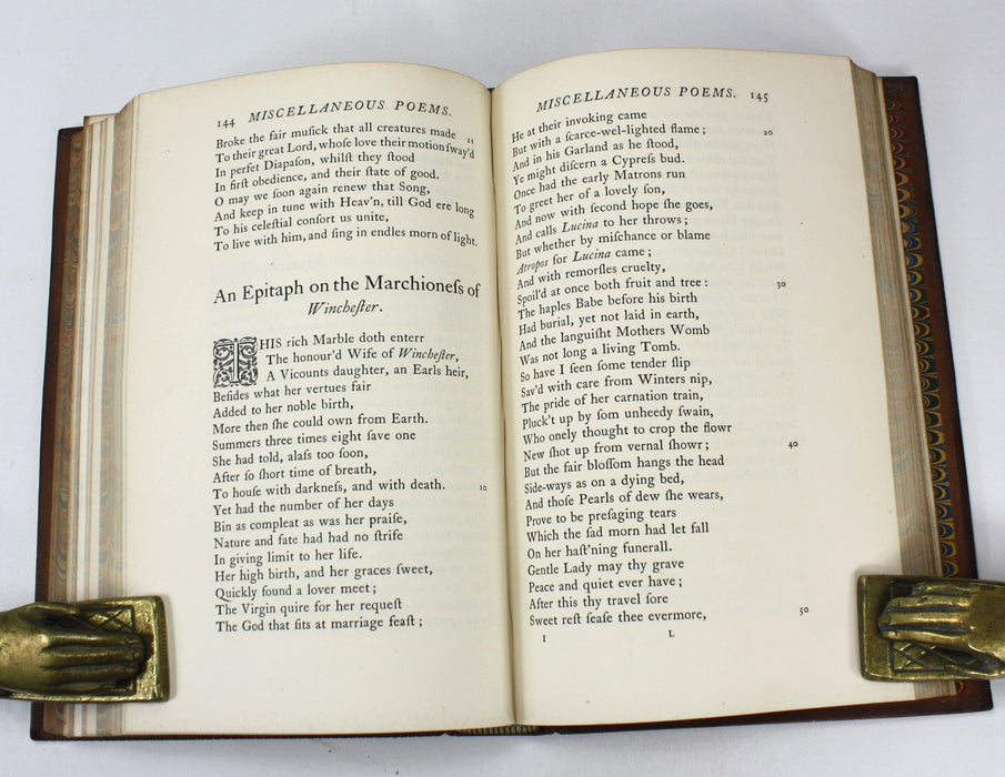 The Works of John Milton in Verse and Prose, Rev. John Mitford, 1863. 8 Volumes complete.