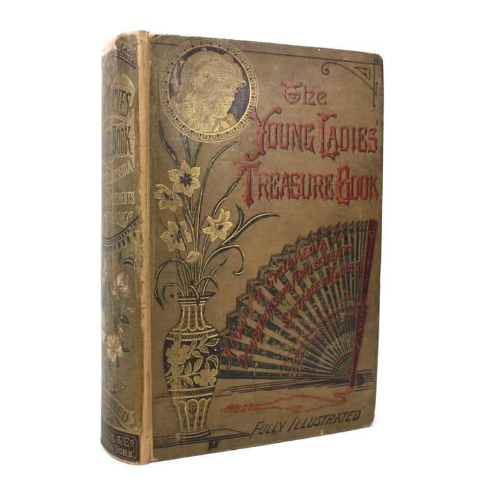 The Young Ladies Treasure Book; A Complete Cyclopaedia of Practical instruction and Direction for All Indoor and Outdoor Occupations and Amusements Suitable for Young Ladies, c. 1880
