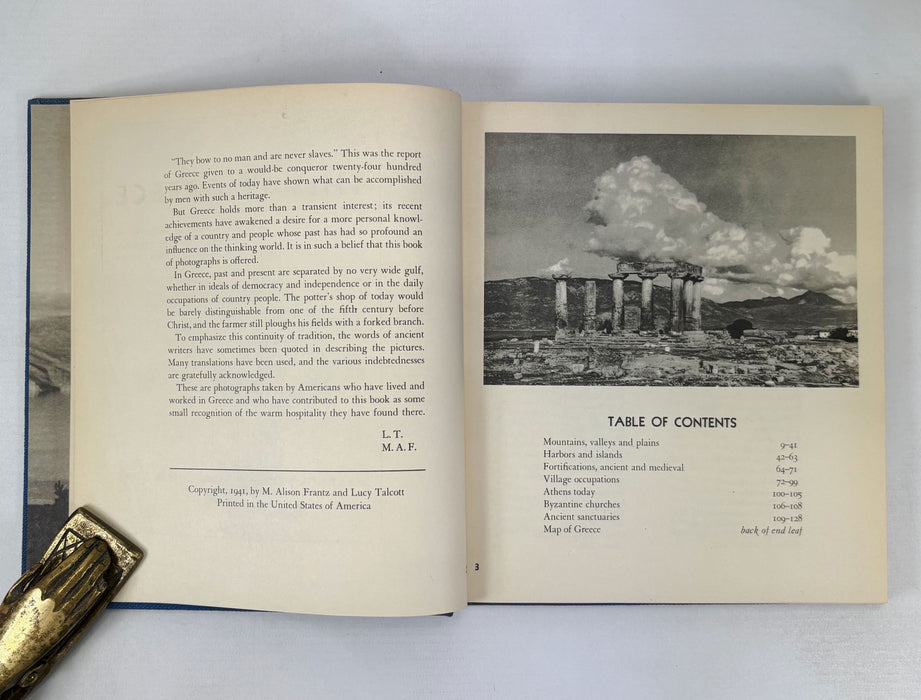 This is Greece; as Photographed by Members of the American School of Classical Studies at Athens, 1941