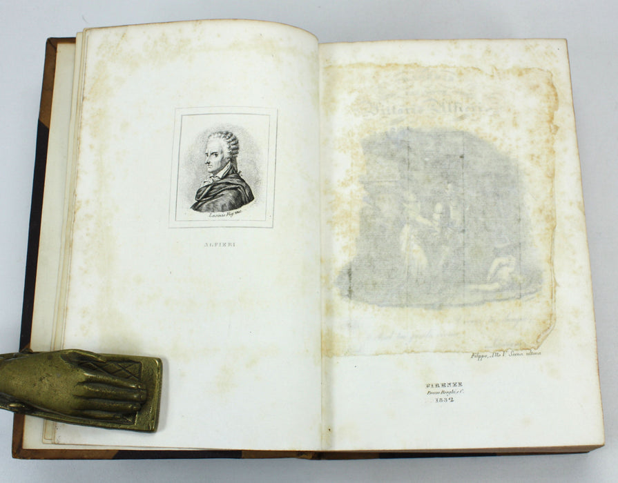 Tragedie Del Conte Vittorio Alfieri et al, Presso Borghi, Firenze, 1832