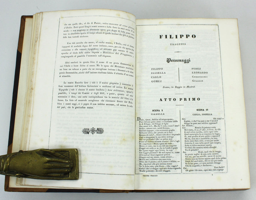 Tragedie Del Conte Vittorio Alfieri et al, Presso Borghi, Firenze, 1832