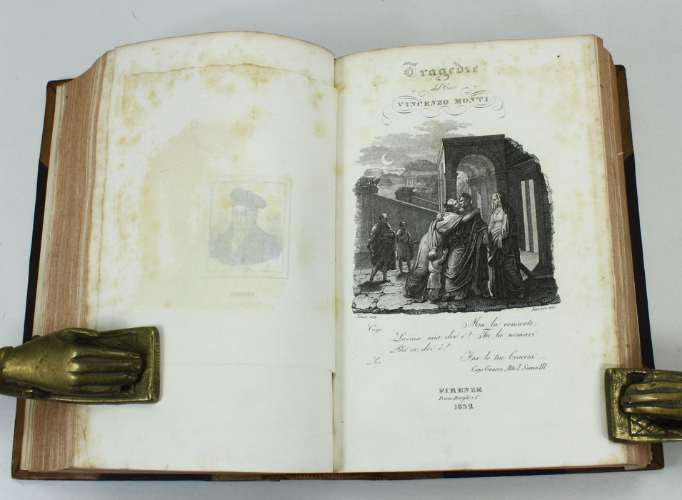 Tragedie Del Conte Vittorio Alfieri et al, Presso Borghi, Firenze, 1832