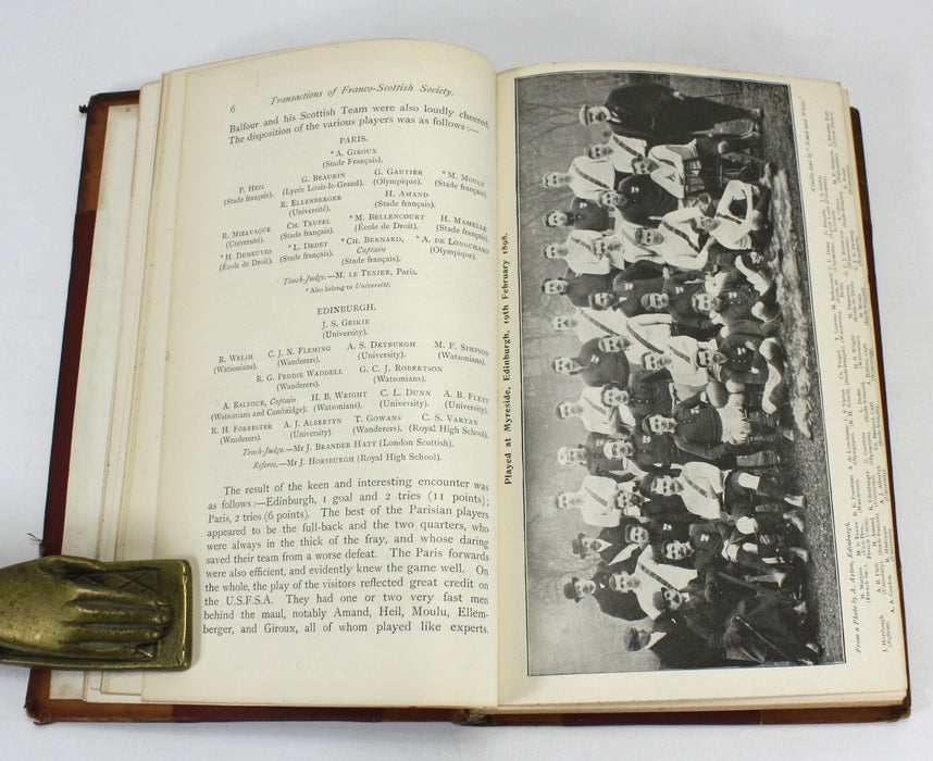 Transactions of the Franco-Scottish Society, 1897-1935, 8 Volume Set