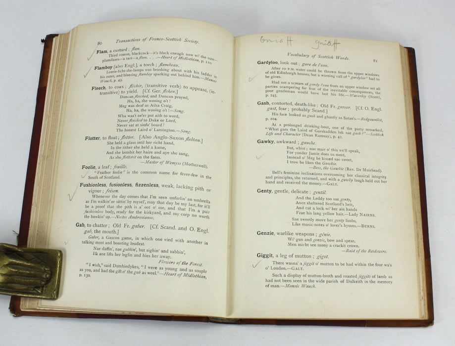 Transactions of the Franco-Scottish Society, 1897-1935, 8 Volume Set