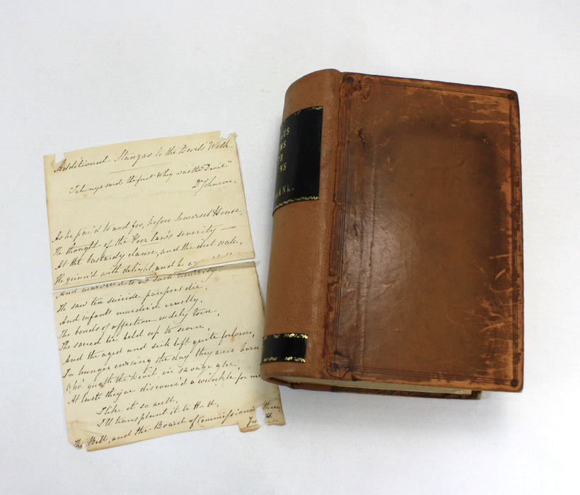 Various Poems with Designs by Cruickshank and others, 1830, 17 Poems bound as one volume - many about The Devil.