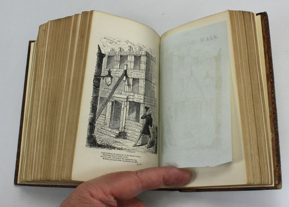 Various Poems with Designs by Cruickshank and others, 1830, 17 Poems bound as one volume - many about The Devil.