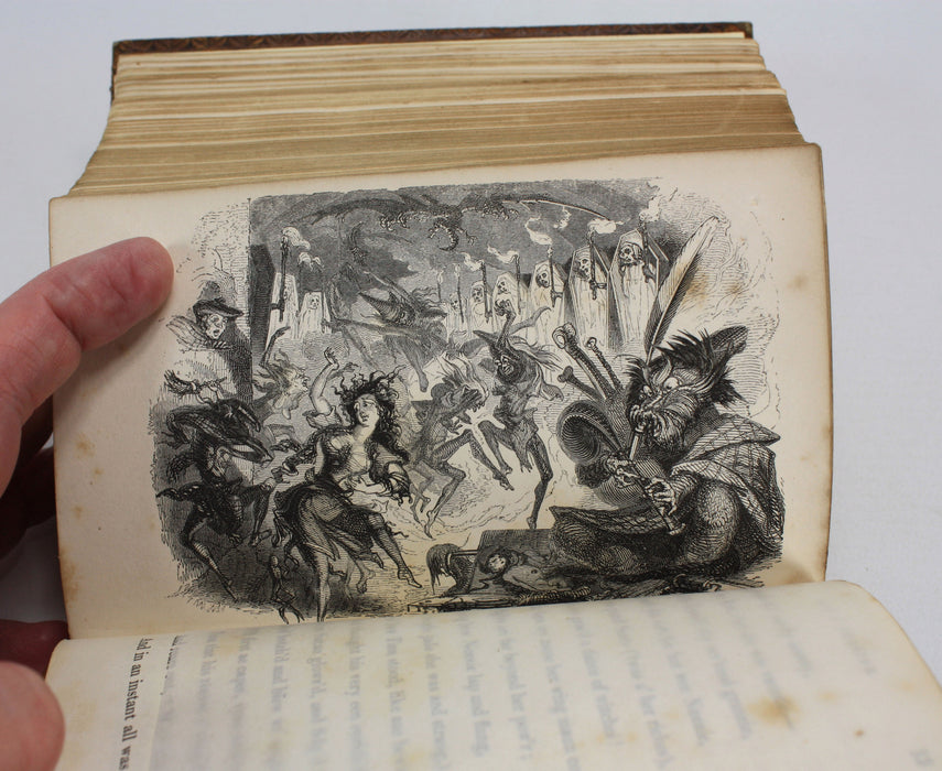 Various Poems with Designs by Cruickshank and others, 1830, 17 Poems bound as one volume - many about The Devil.