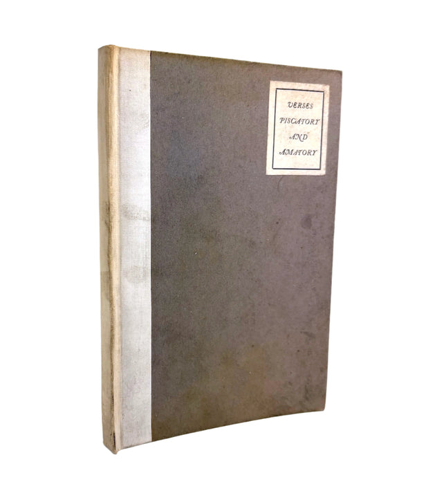 Verses Piscatory and Amatory, 1924, by Henry Lamond, Signed, numbered, limited edition 85/250