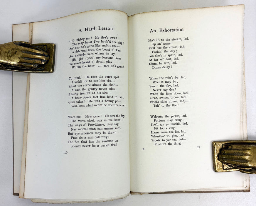 Verses Piscatory and Amatory, 1924, by Henry Lamond, Signed, numbered, limited edition 85/250
