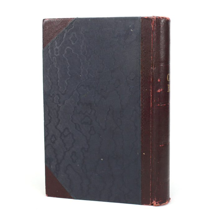 Vintage Accounts Ledger Book, Medium size 24cm. Largely Unused.