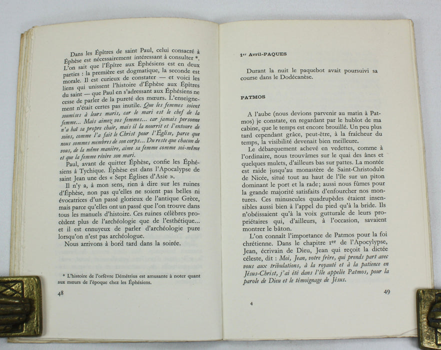 Voyage en Grece; Journal de bord, Henry Harrel-Courtes, 1957, author inscribed copy