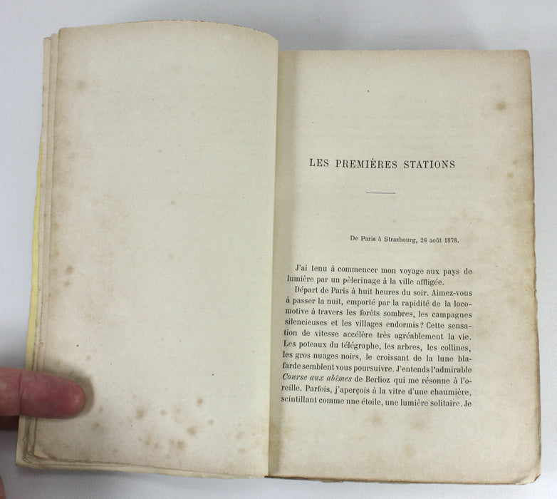 Voyage en Orient; Joseph Reinach, Charpentier, Paris, 1879, 2 Volume Set
