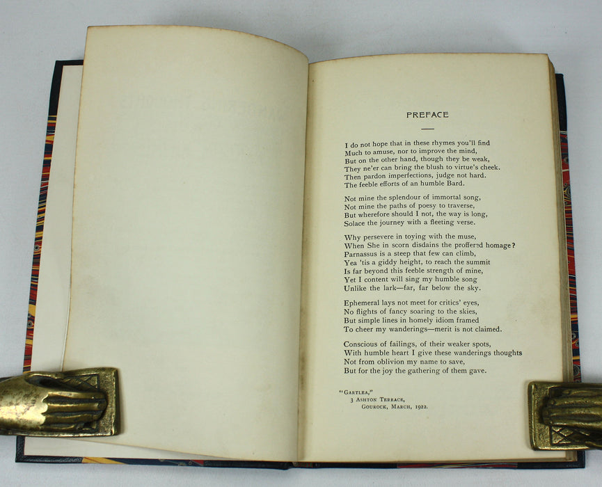 Wandering Thoughts and Random Rhymes, Arch. J. Rose, 1922