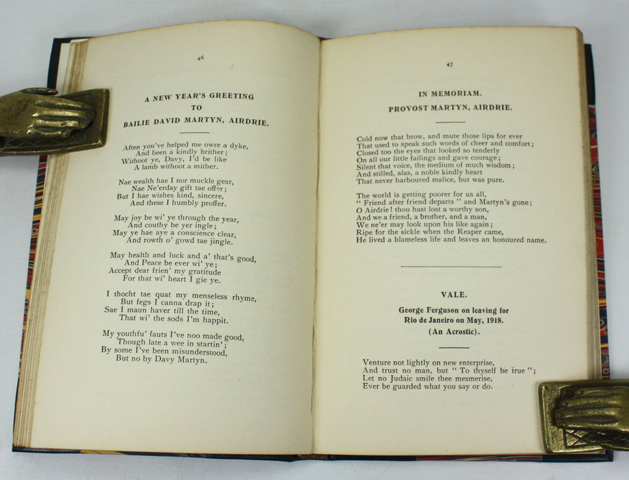 Wandering Thoughts and Random Rhymes, Arch. J. Rose, 1922