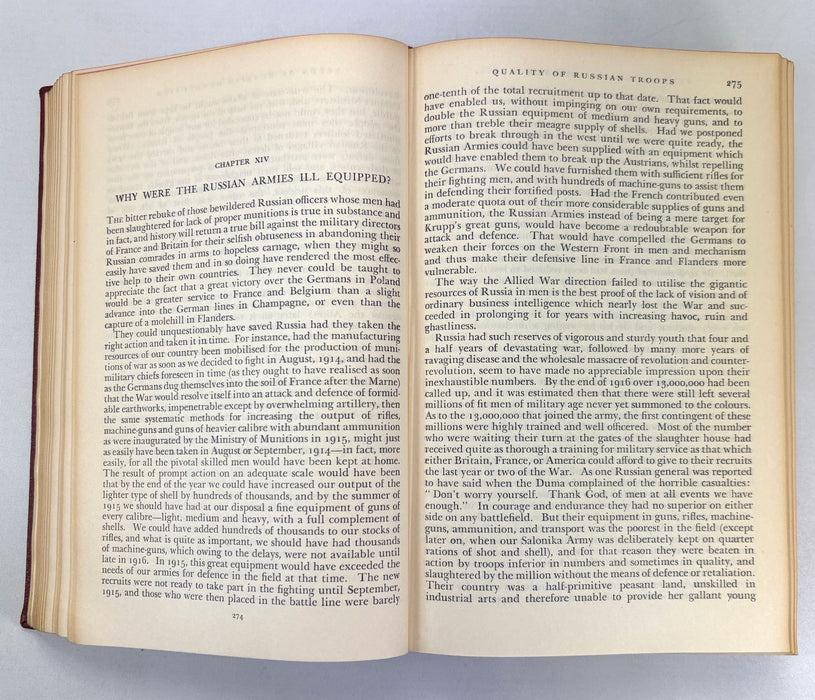 War Memoirs of David Lloyd George, 2 Volumes complete, Odhams Press, 1938