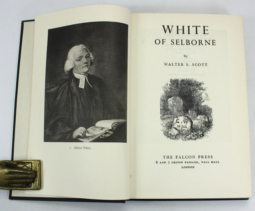 White of Selborne, Walter S. Scott, the Falcon Press, 1950
