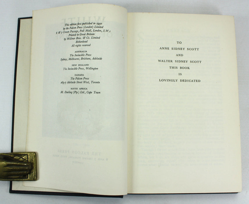 White of Selborne, Walter S. Scott, the Falcon Press, 1950