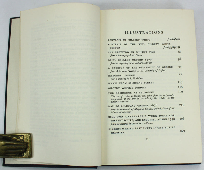 White of Selborne, Walter S. Scott, the Falcon Press, 1950