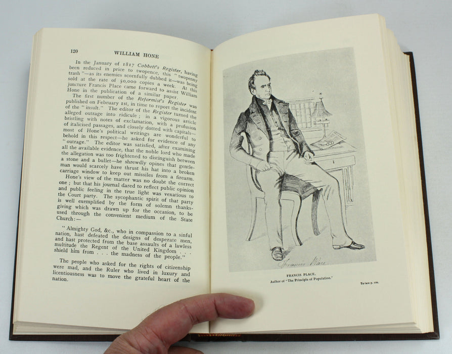 William Hone; His Life and Times, Frederick Wm. Hackwood, 1970 reprint of 1912 edition