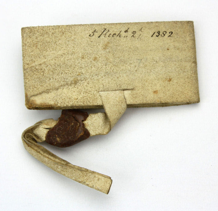 Original 14th Century Title Deed Manuscript with Seal