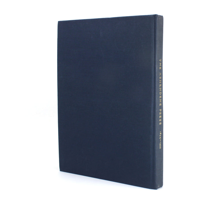 A Descriptive Bibliography of the Books Printed at the Ashendene Press, MDCCCXCV-MCMXXXV, limited edition