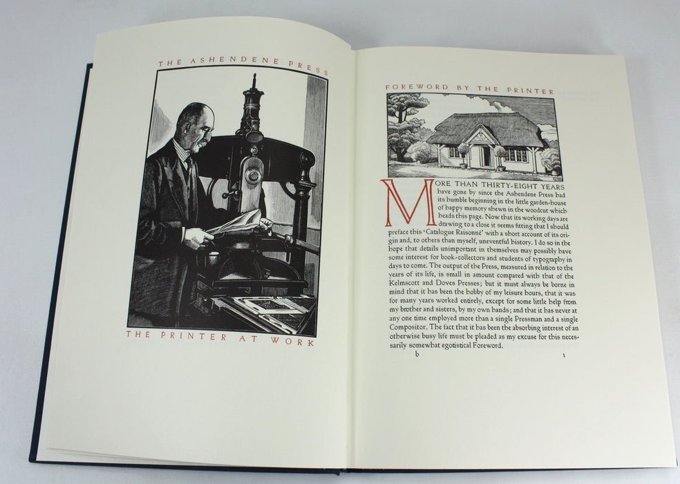 A Descriptive Bibliography of the Books Printed at the Ashendene Press, MDCCCXCV-MCMXXXV, limited edition