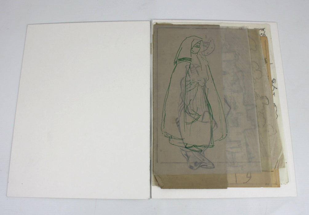 Alexander Graham Munro RSW - Portfolio of Sketches, Preparatory Drawings