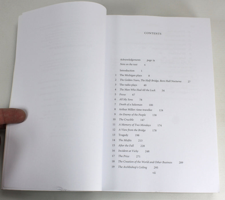 Arthur Miller; A Critical Study, by Christopher Bigsby, 2005