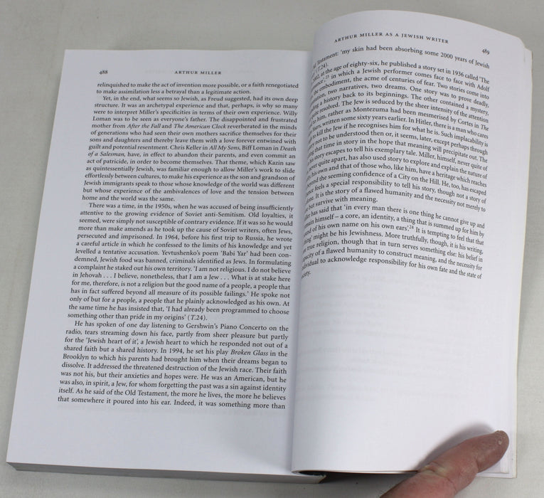Arthur Miller; A Critical Study, by Christopher Bigsby, 2005