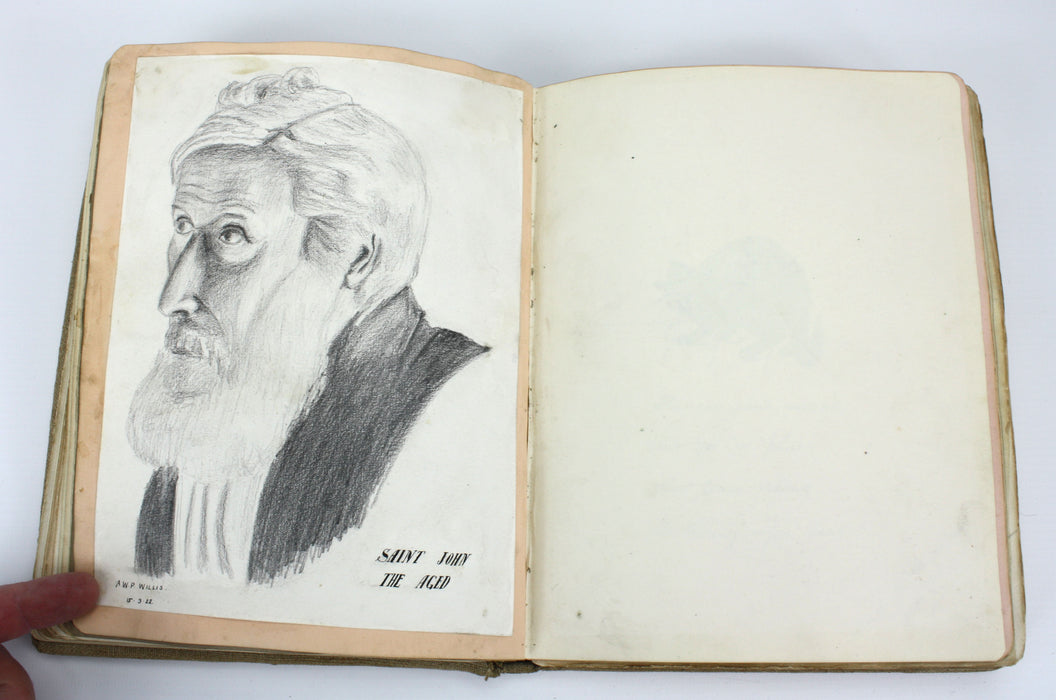 Album with 72 Original Works of Art and Prose, 1912-1925. Artists' Book.