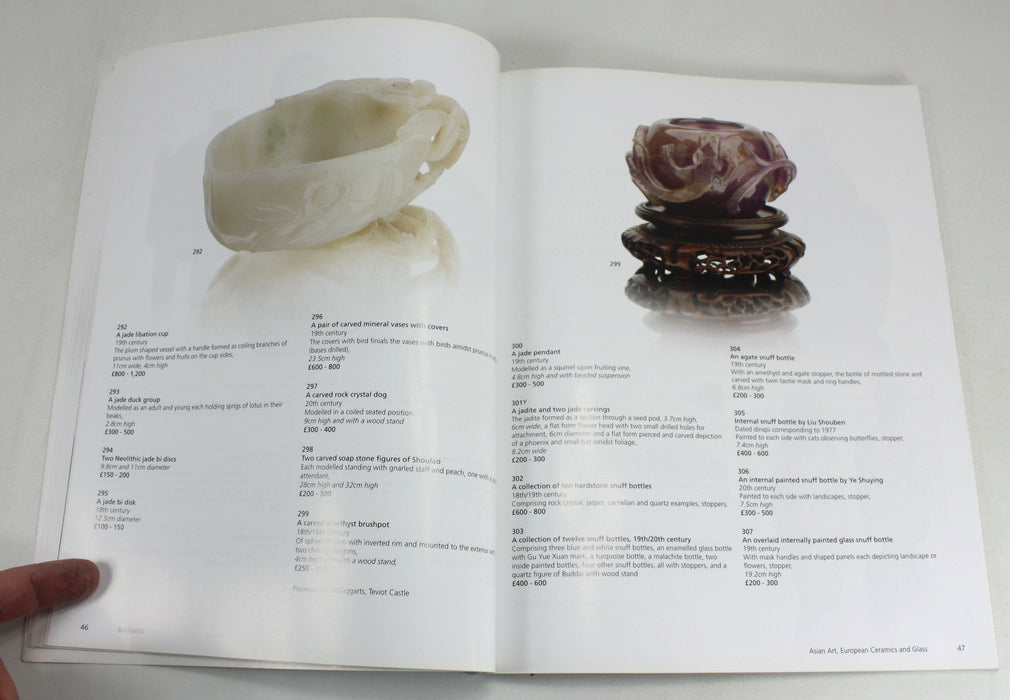 Bonhams Asian Art & European Ceramics and Glass auction catalogue, July 2011, Edinburgh