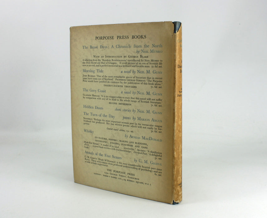 Capstan Bars by David W. Bone, 1931, with Freda Bone woodcuts