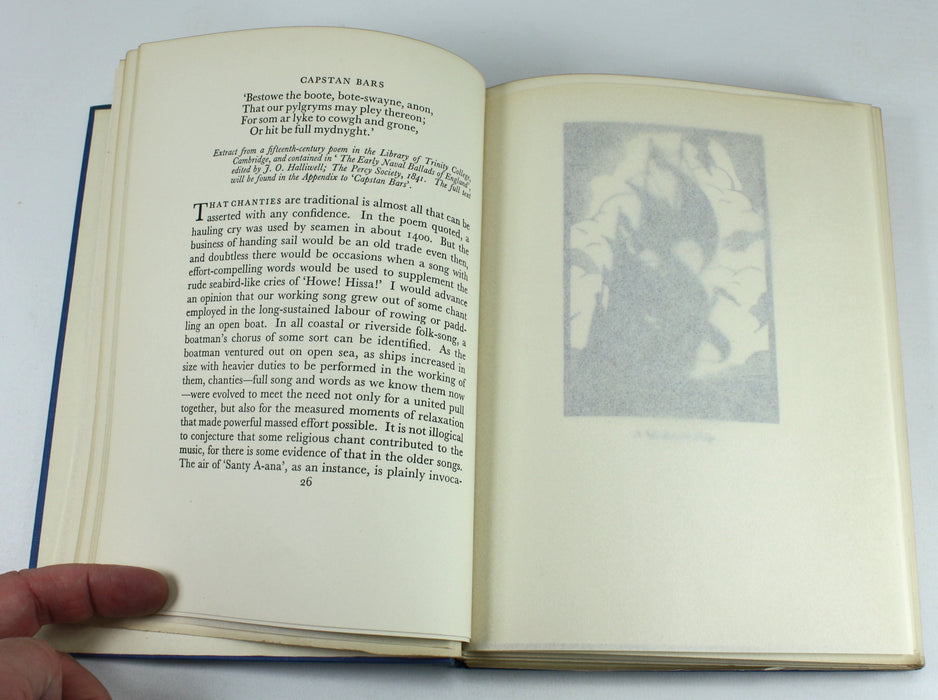 Capstan Bars by David W. Bone, 1931, with Freda Bone woodcuts