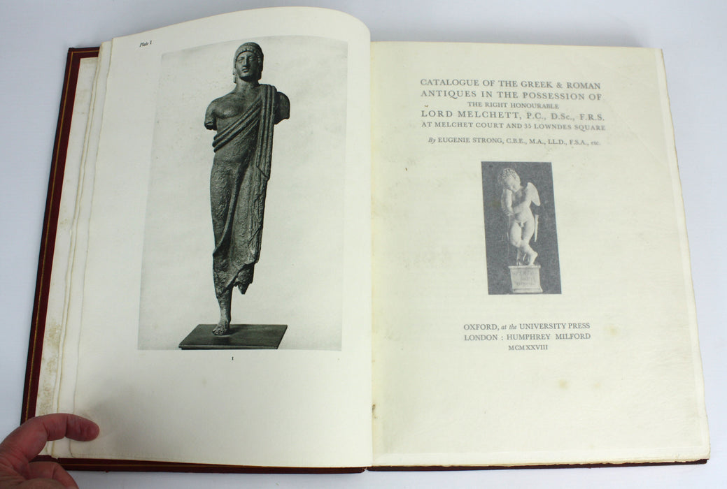 Catalogue of the Greek & Roman Antiques in the Possession of Lord Melchett, 1928