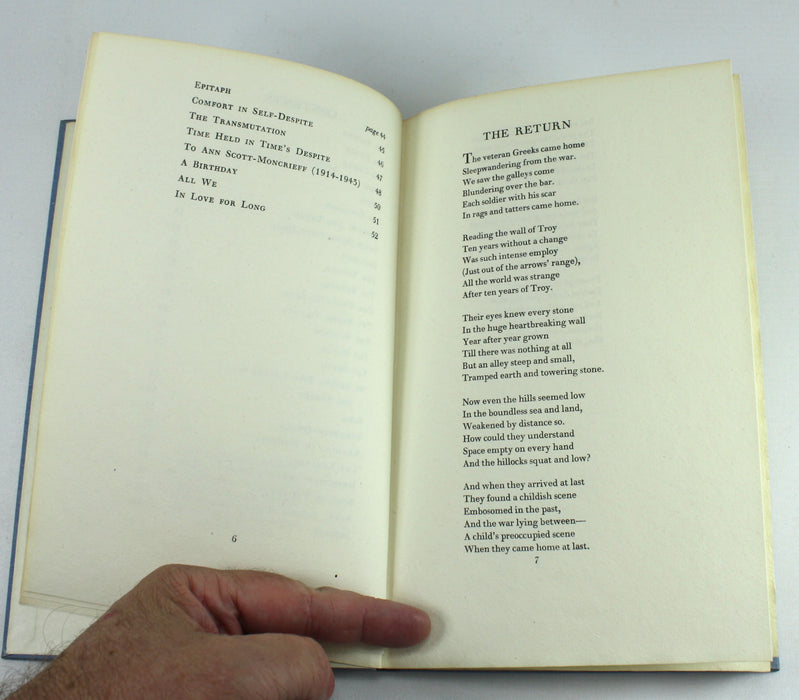 The Voyage and Other Poems, by Edwin Muir, 1946 first edition