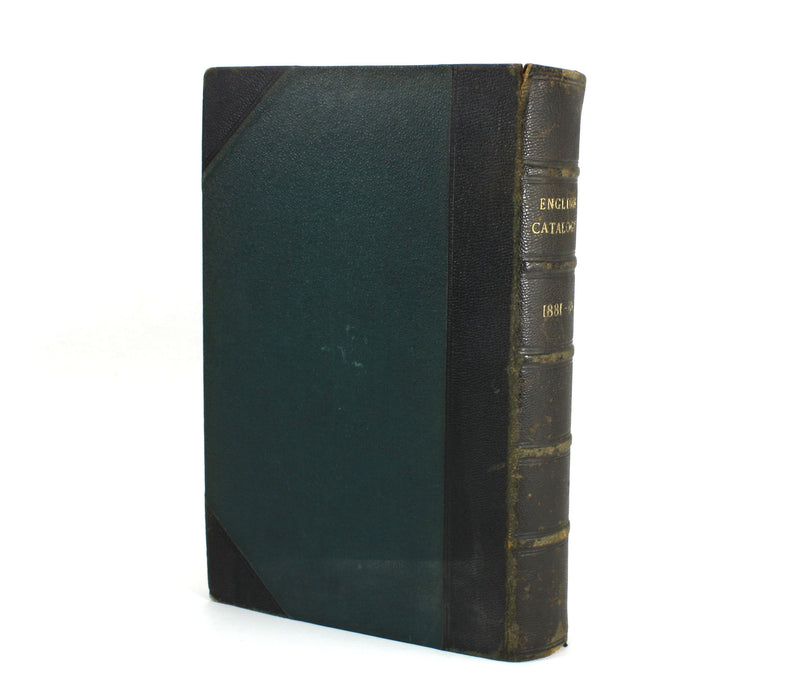 The English Catalogue of Books 1881-1889, Sampson Low 1891