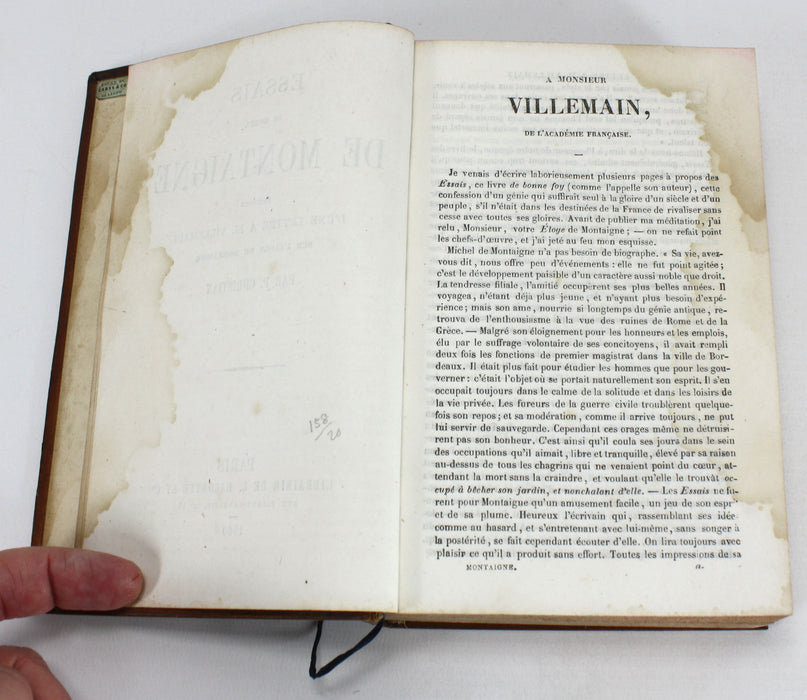 Essais de Michel de Montaigne, 1860
