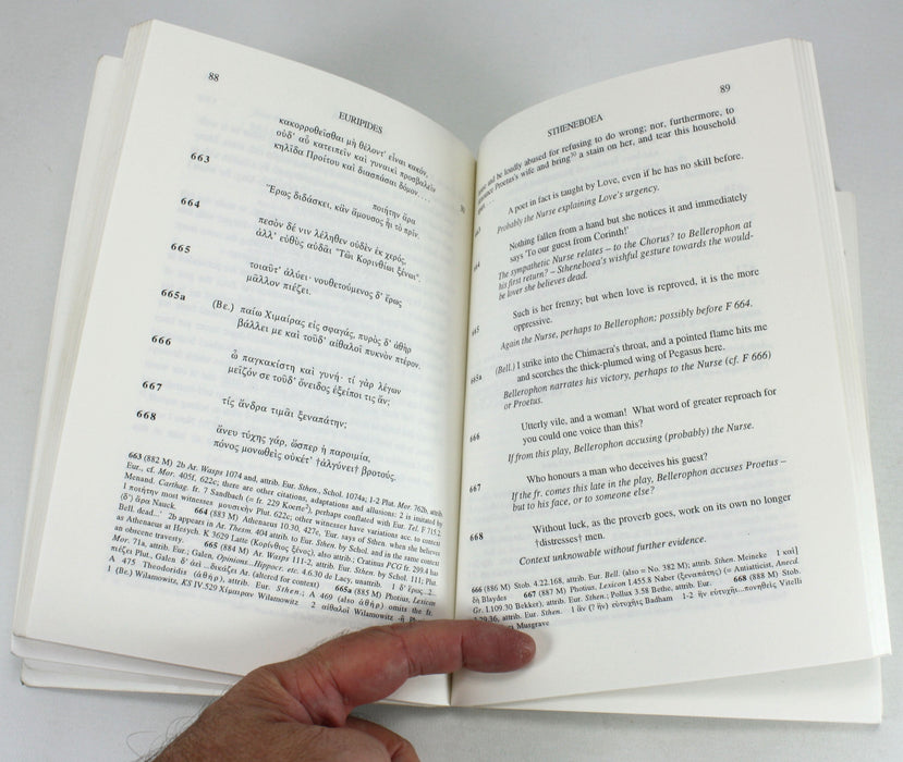 Euripides; Selected Fragmentary Plays, 2 Volume Set, Aris and Phillips