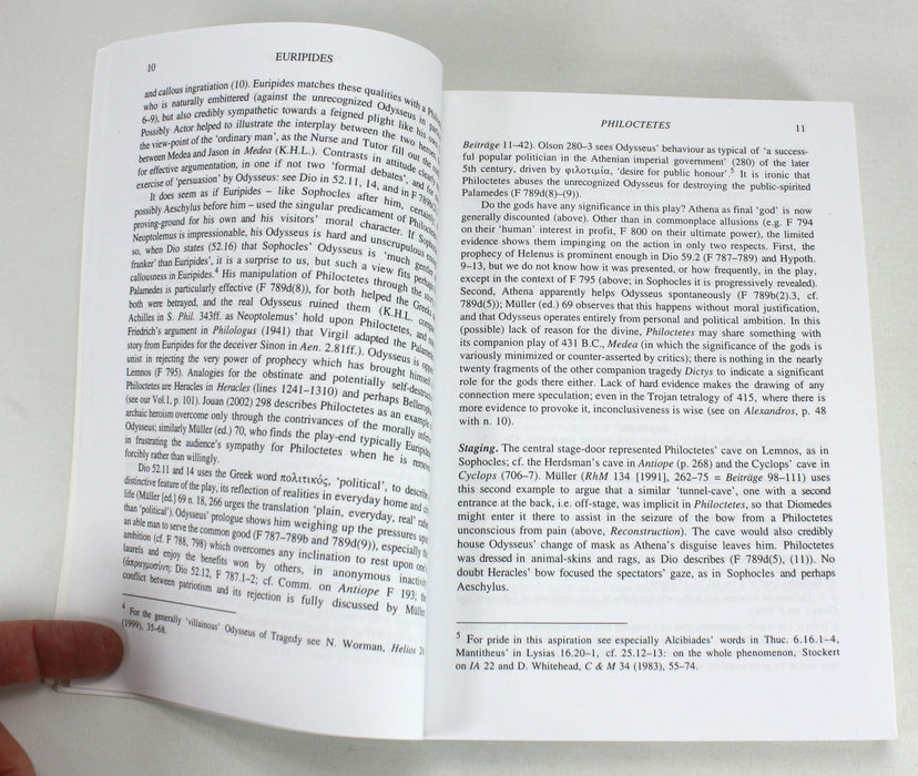 Euripides; Selected Fragmentary Plays, 2 Volume Set, Aris and Phillips
